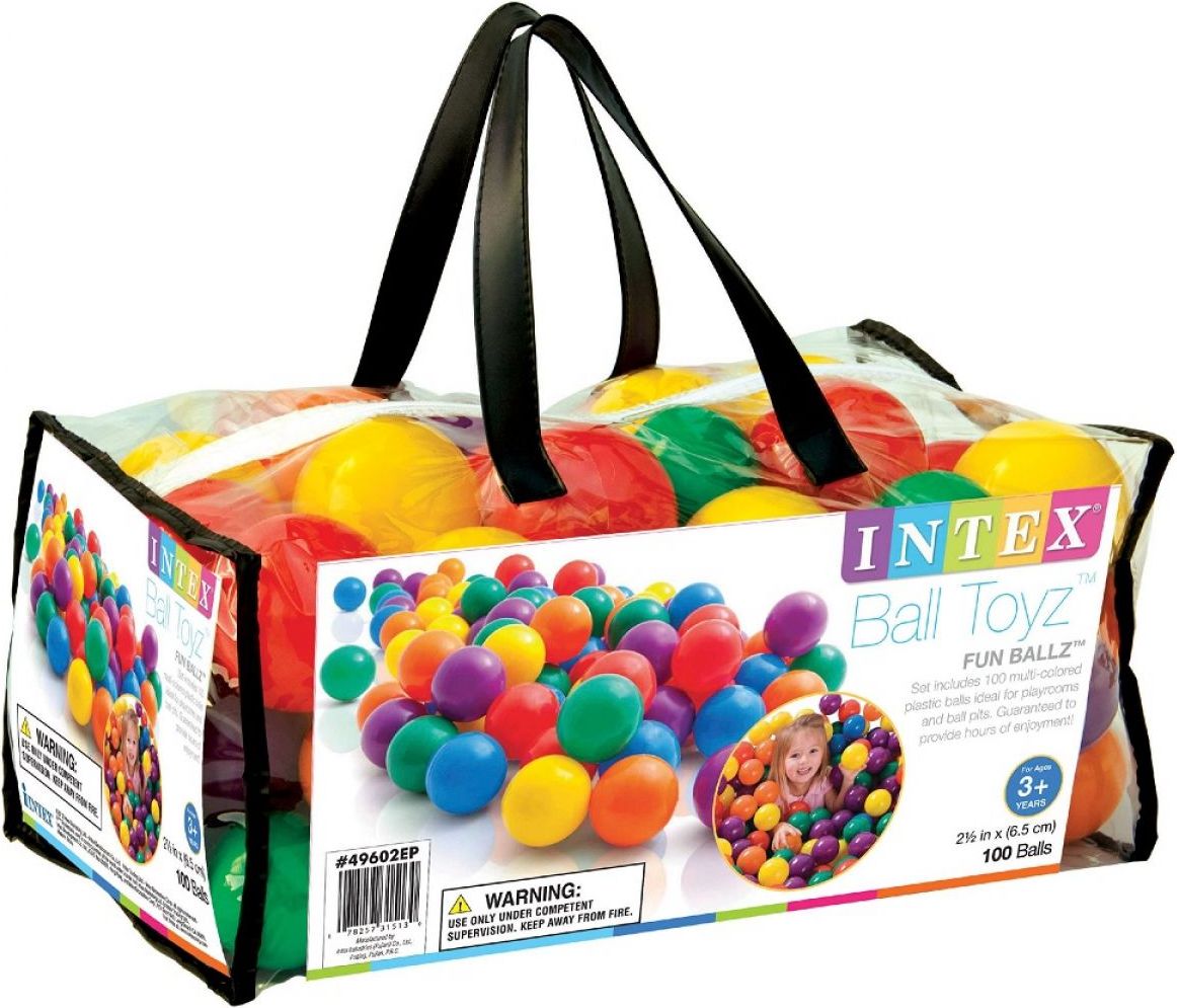 Intex 49602 Míčky do bazénu 6,5cm 100ks - obrázek 1