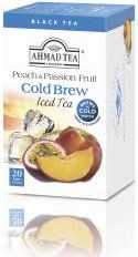 Ahmad Tea Cold Brew peach and passion fruit porcovaný čaj 20 x 2 g - obrázek 1