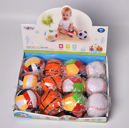 Míček různé druhy 10 cm - obrázek 1