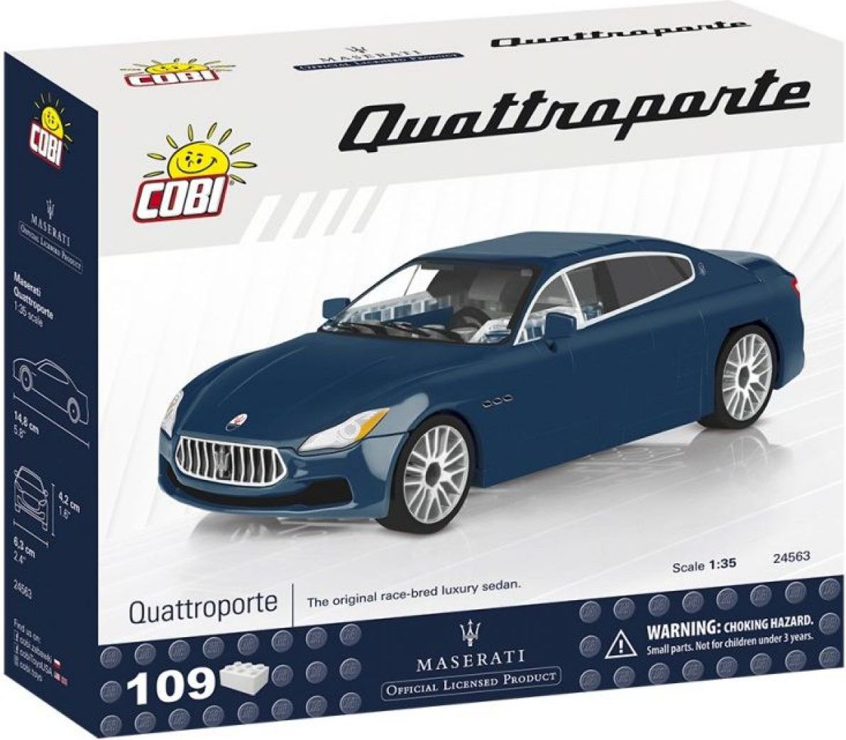 Cobi 24563 Maserati Quattroporte 109 dílků - obrázek 1