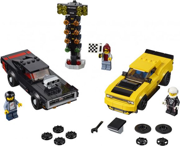 Lego Speed Champions 2018 Dodge Challenger SRT Demon a 1970 - obrázek 1