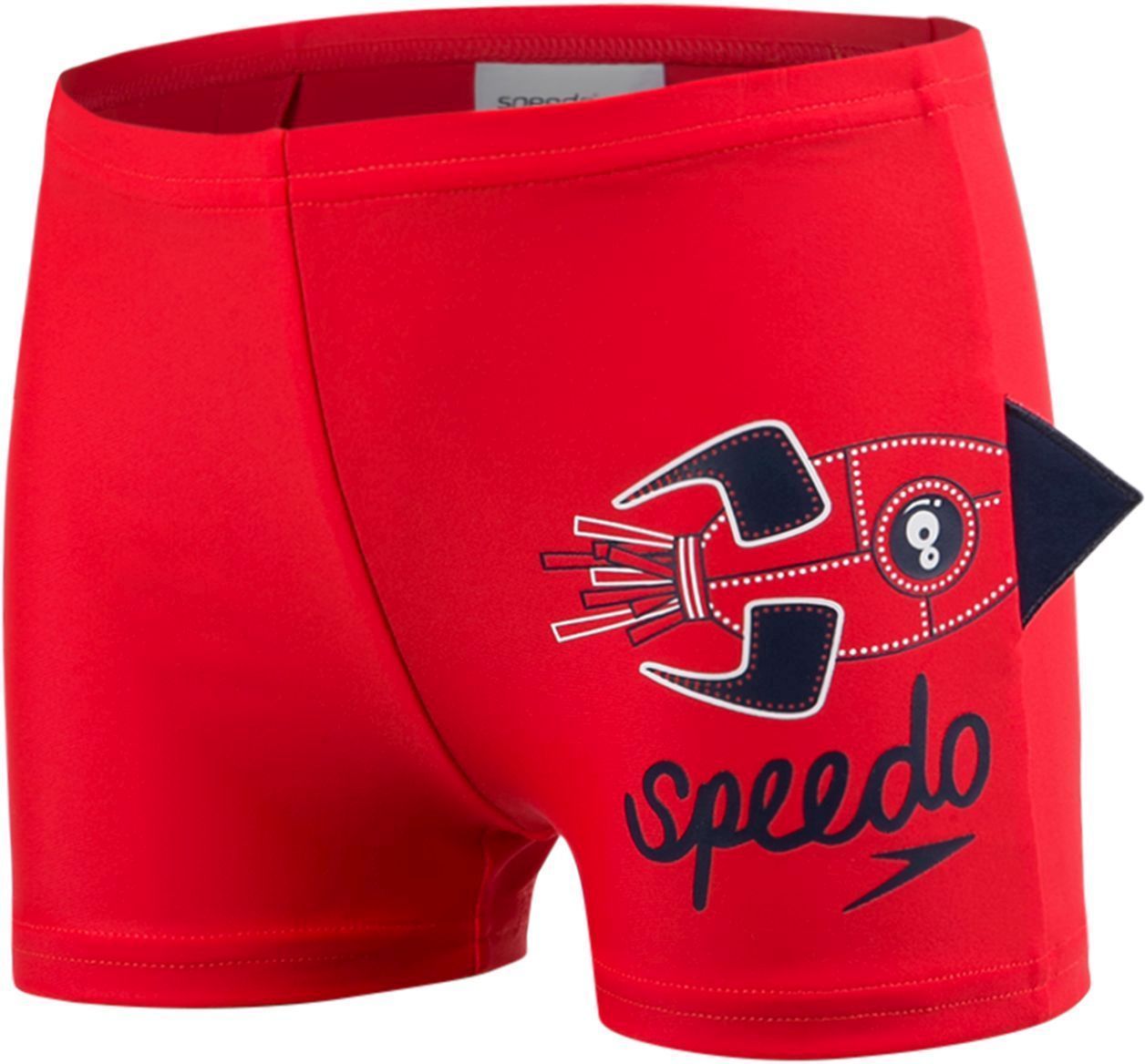 Speedo Spaceship Aquashort - red/navy 116 - obrázek 1