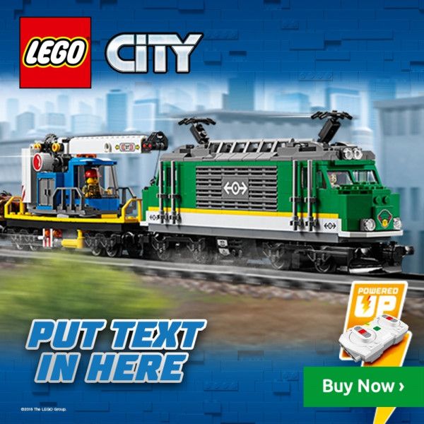 Lego Nákladní vlak - obrázek 1