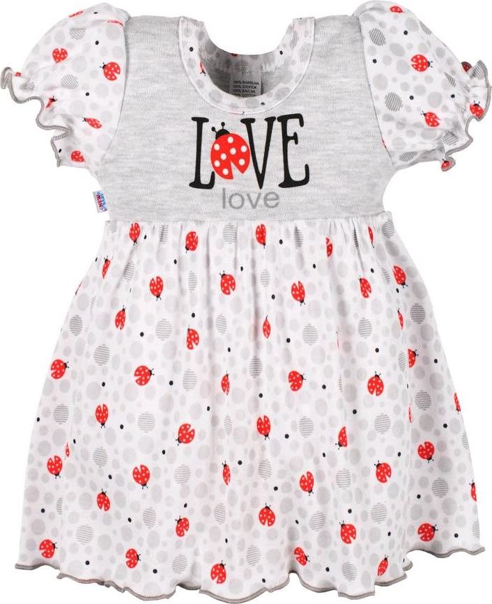 Kojenecké šatičky New Baby LadyBird 86 (12-18m) - obrázek 1