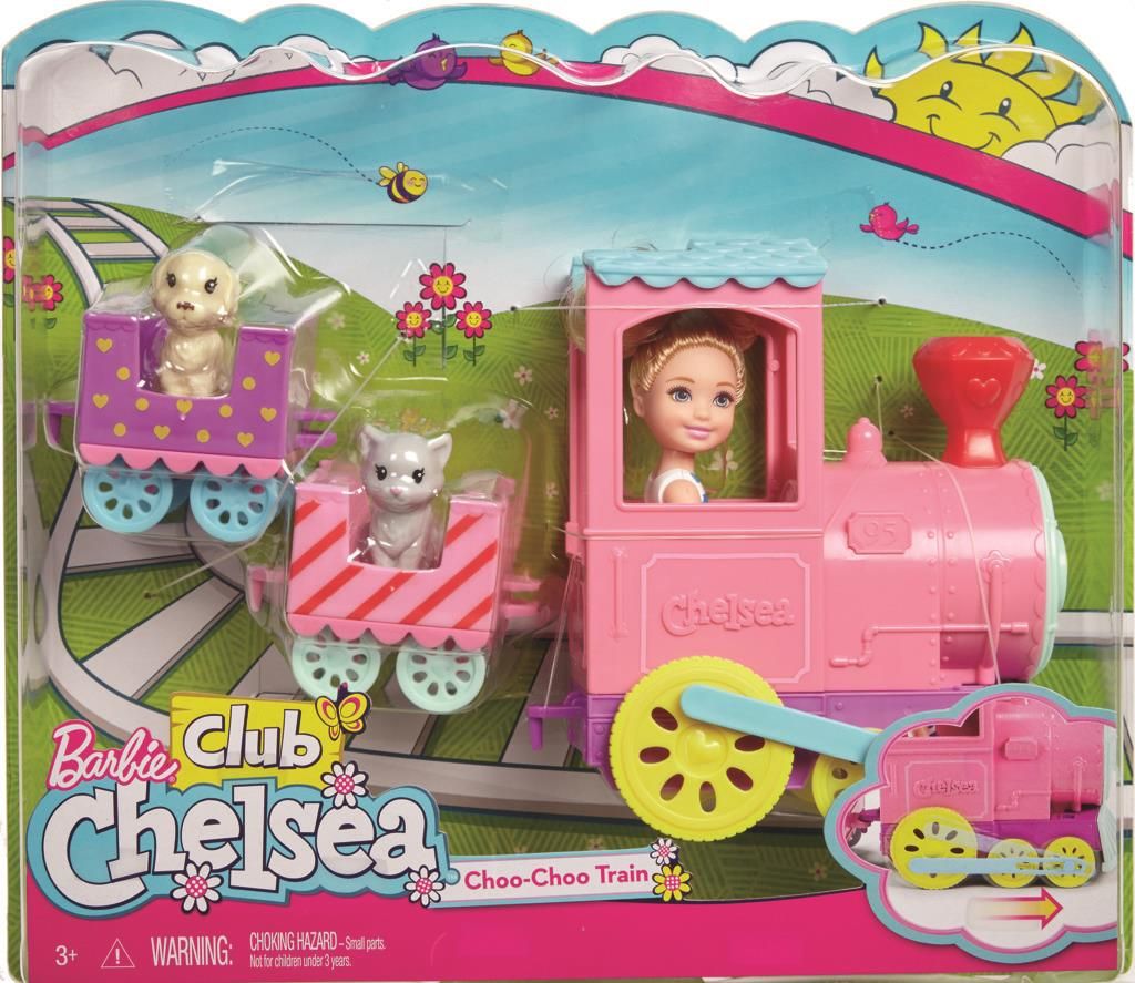 Barbie Chelsea s vláčkem - obrázek 1