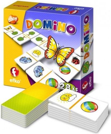 Dětská hra Domino BABY, EFKO - obrázek 1