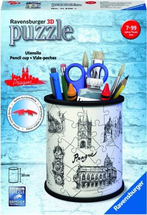 RAVENSBURGER 3D puzzle stojan: Pražské památky 54 dílků - obrázek 1