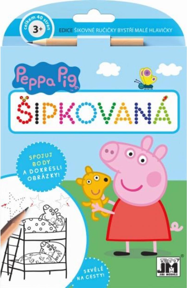 Jiří Models Peppa Pig Šikovné ručičky Šipkovaná - obrázek 1
