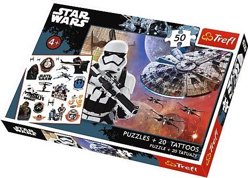 TREFL Puzzle s tetováním Star Wars 50 dílků - obrázek 1