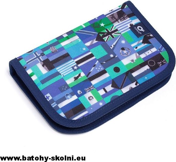 Školní penál Topgal CHI 920 D Blue Fotbal - obrázek 3