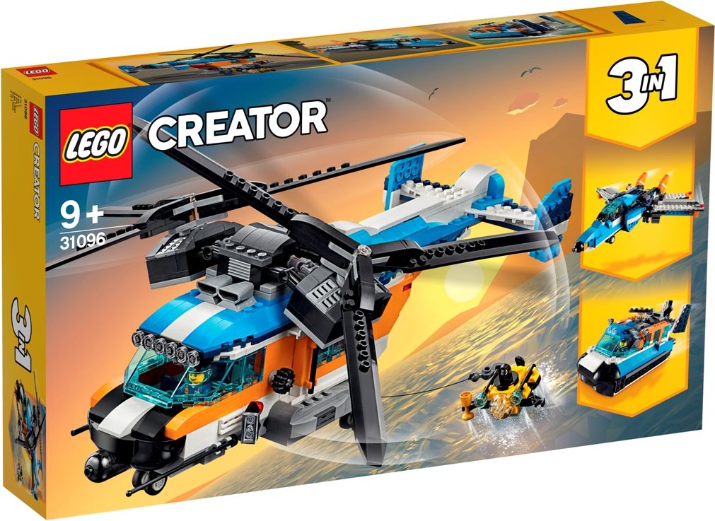 LEGO Creator 31096 Helikoptéra se dvěma rotory - obrázek 1