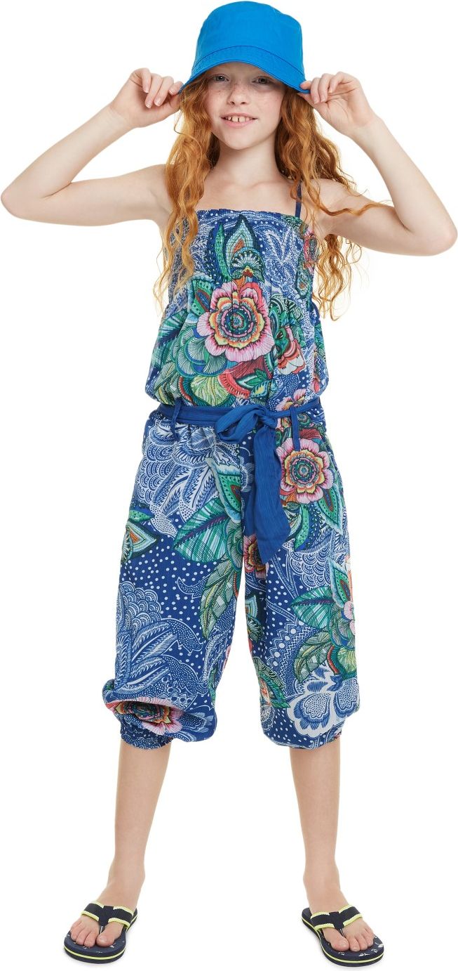 Desigual modrý dívčí overal Pant Mallard - 7/8 - obrázek 3