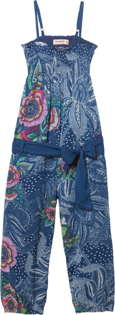 Desigual modrý dívčí overal Pant Mallard - 7/8 - obrázek 4