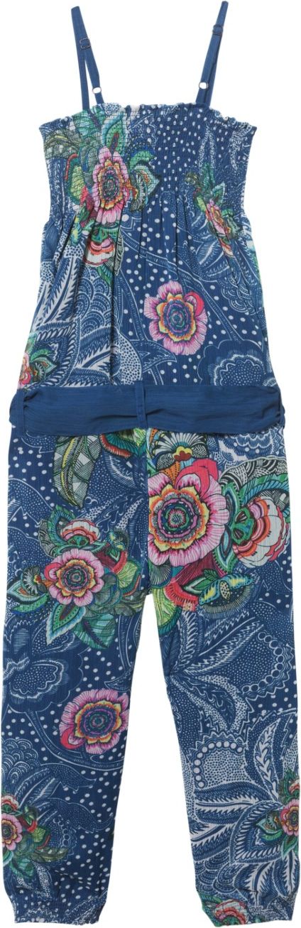 Desigual modrý dívčí overal Pant Mallard - 7/8 - obrázek 5