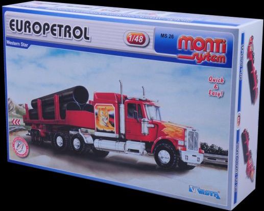 Monti System 26 Europetrol Western star 1:48 - obrázek 2