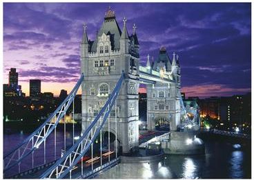 Zářící Tower Bridge 1000 NEON - obrázek 2