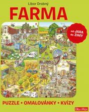Farma – Puzzle, omalovánky, kvízy - Libor Drobný, Ema Potužníková - obrázek 1