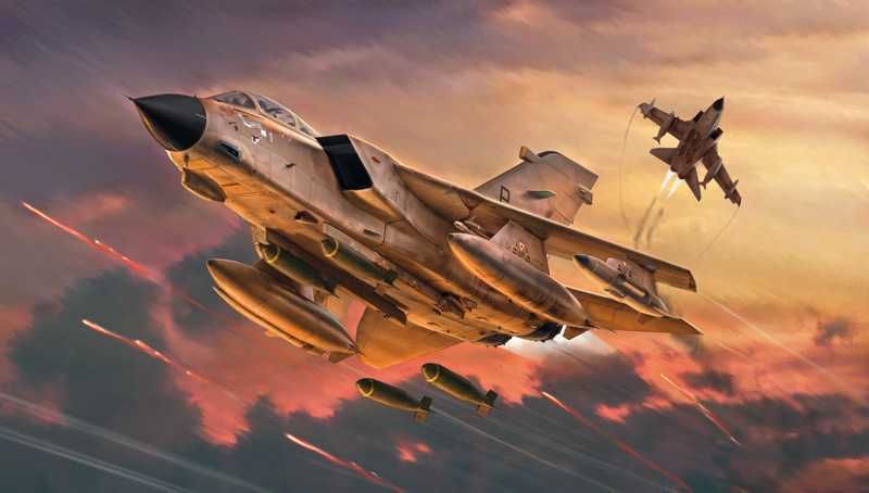 ITALERI Model Kit letadlo 2783 - TORNADO GR.1/IDS - GULF WAR (1:48) - obrázek 8