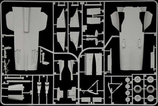 ITALERI Model Kit letadlo 2783 - TORNADO GR.1/IDS - GULF WAR (1:48) - obrázek 10