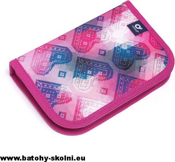 Školní penál Topgal CHI 895 H Pink Srdíčka - obrázek 3