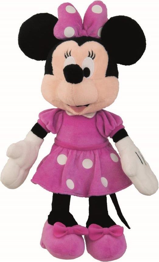 Disney plyš 22cm Minnie růžové šatičky - obrázek 1