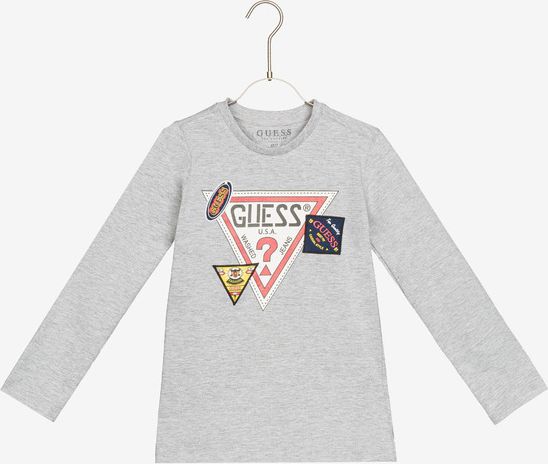 Triko dětské Guess | Šedá | Chlapecké | 7 let - obrázek 1