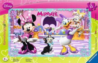 Ravensburger Deskové puzzle Minnie Mouse 15 dílků - obrázek 1