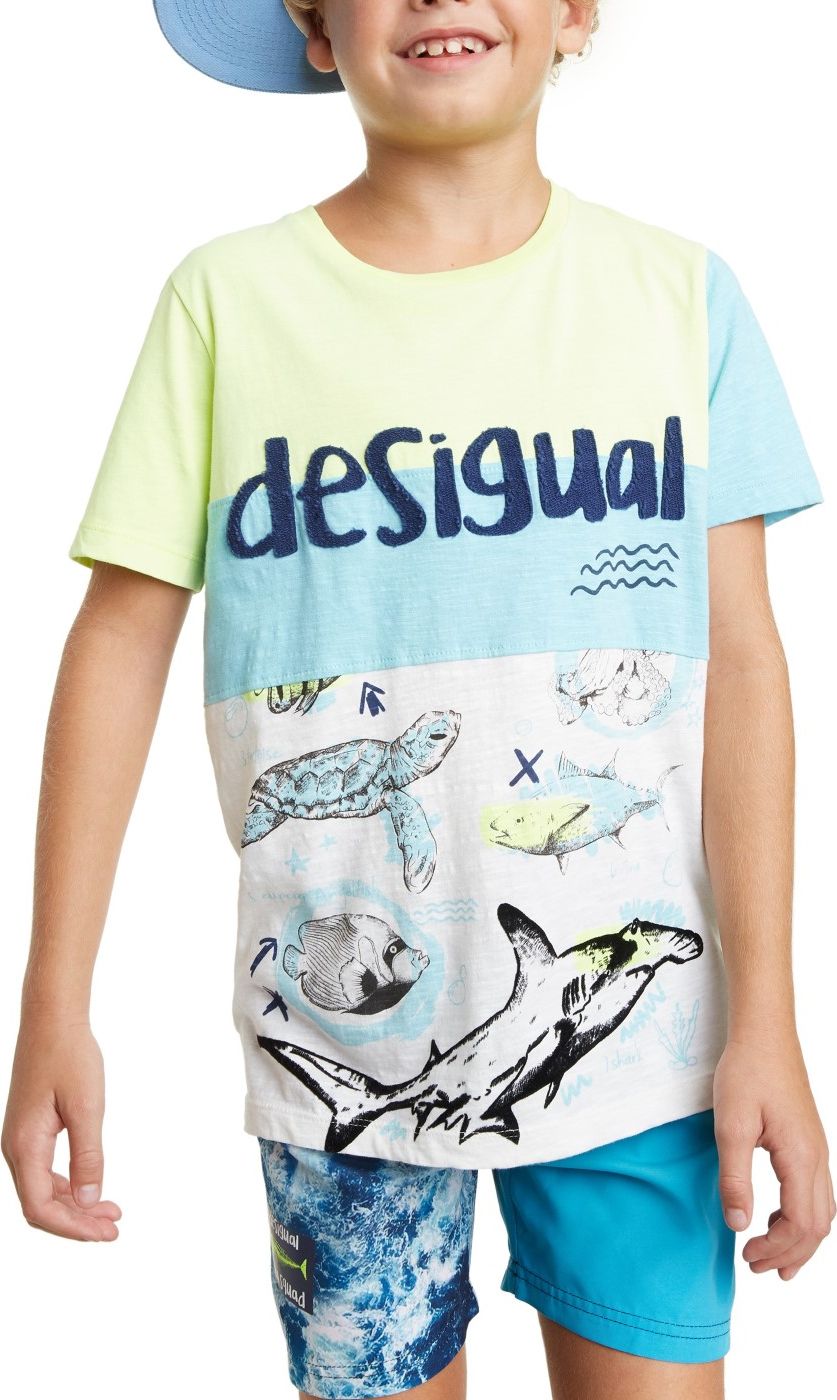 Desigual barevné chlapecké tričko TS George - 7/8 - obrázek 1