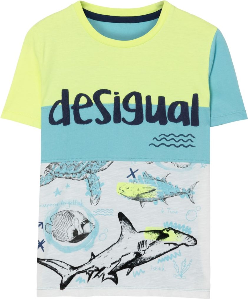 Desigual barevné chlapecké tričko TS George - 7/8 - obrázek 4