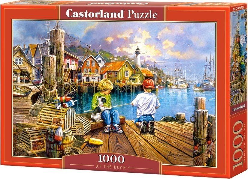 CASTORLAND Puzzle V přístavu 1000 dílků - obrázek 2