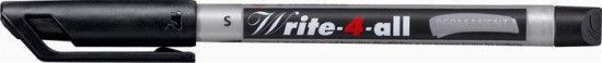 Permanentní popisovač "Write-4-all", černá, S, STABILO - obrázek 1