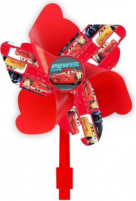 SEVEN Větrník na dětské kolo Cars Polyester /PVC - obrázek 1