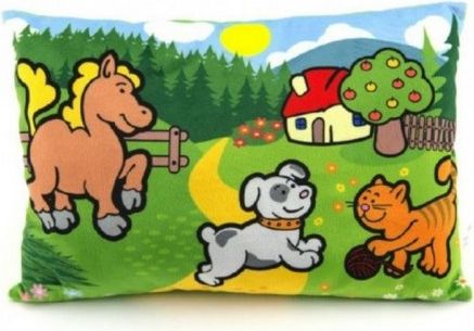 Polštář Moje první zvířátka 32x21cm - obrázek 1