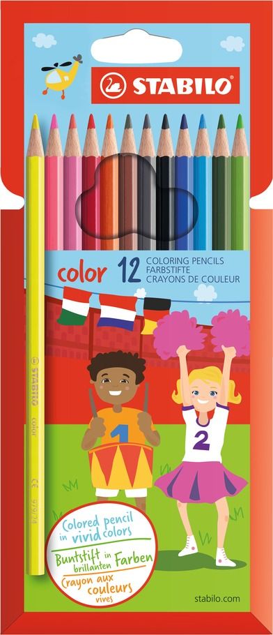 Pastelky STABILO color 12ks - obrázek 1