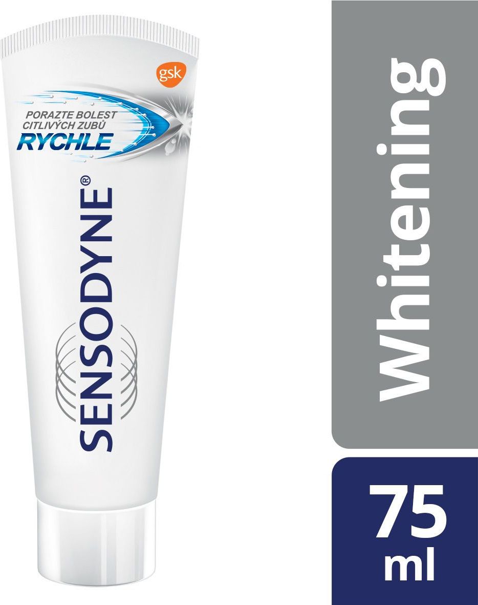 Sensodyne Rapid Relief Whitening zubní pasta 75 ml - obrázek 2
