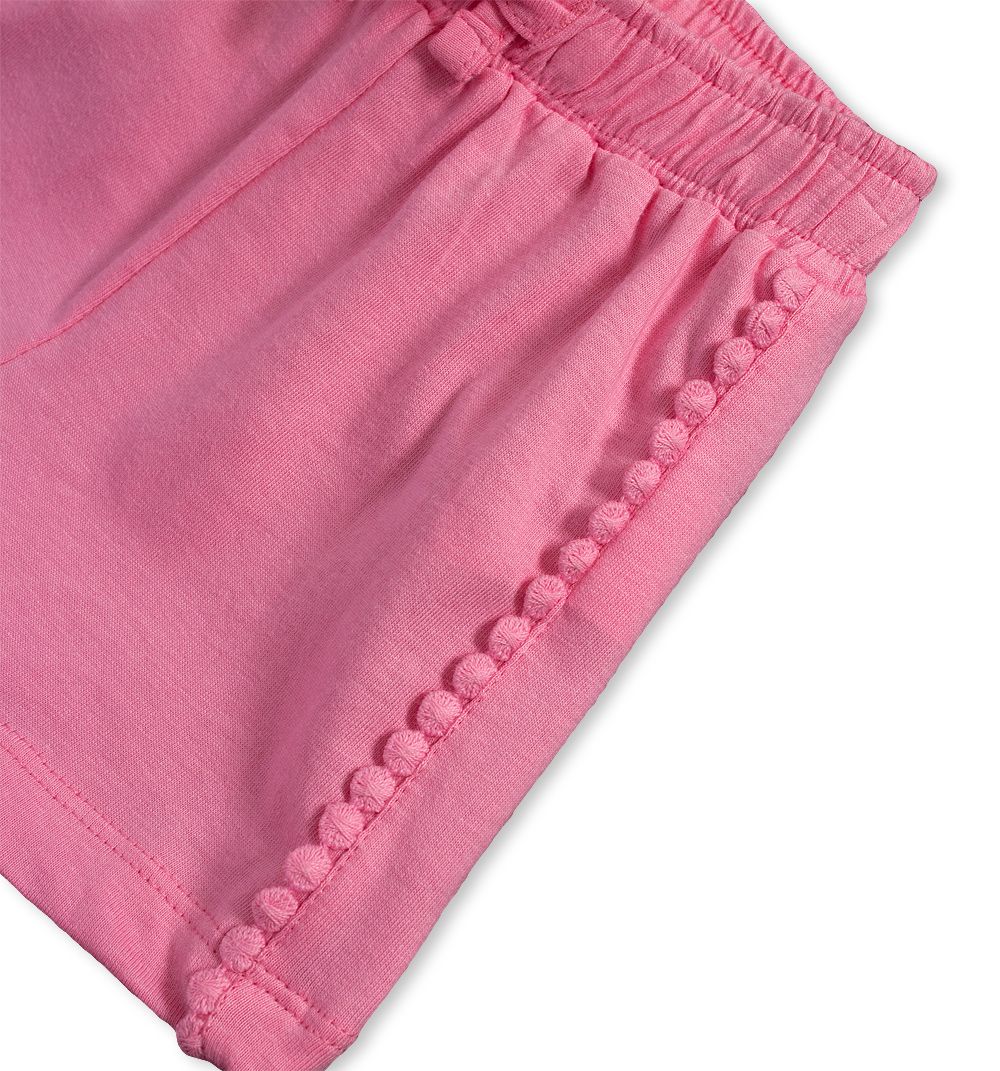 Kojenecké šortky KNOT SO BAD DOTS růžové Velikost: 86 - obrázek 3