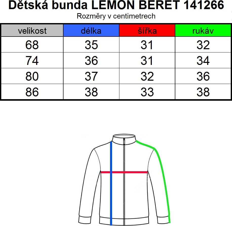 Dětská zimní bunda LEMON BERET SRDÍČKA růžová Velikost: 74 - obrázek 8