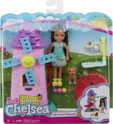 Mattel Barbie Chelsea a Minigolf herní set - obrázek 1