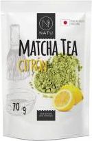 NATU Matcha tea BIO Premium Japan Citrón 70 g - obrázek 1