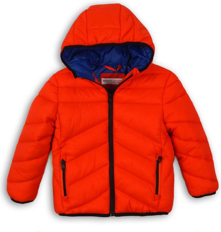 Minoti Bunda chlapecká Puffa oranžová 68/80 - obrázek 1