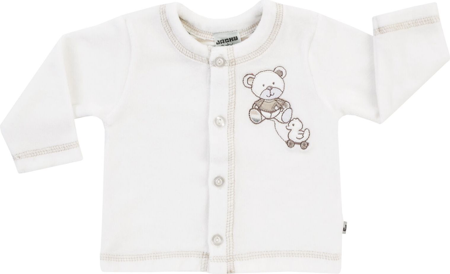 JACKY Kabátek Nos Bear, vel. 62 - smetanová, Unisex - obrázek 1