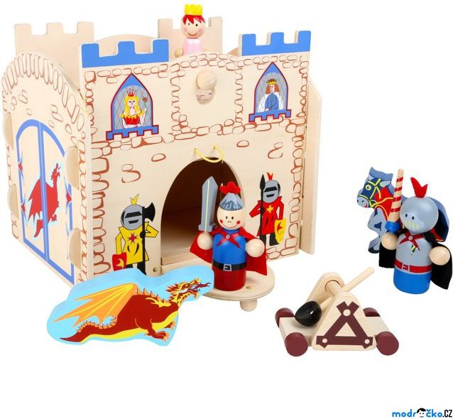 Tématický set dřevěný - Rytířský hrad (Legler) - obrázek 1