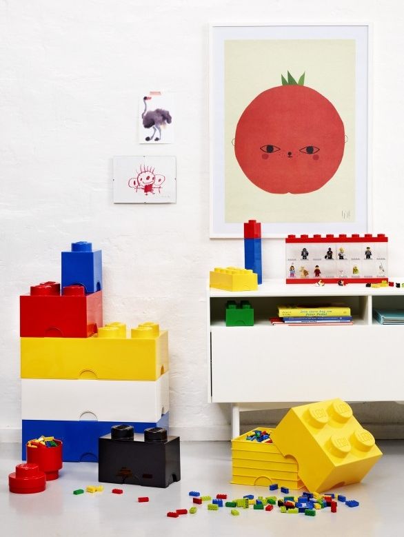 LEGO® Úložný box velikost 1 červená - obrázek 2
