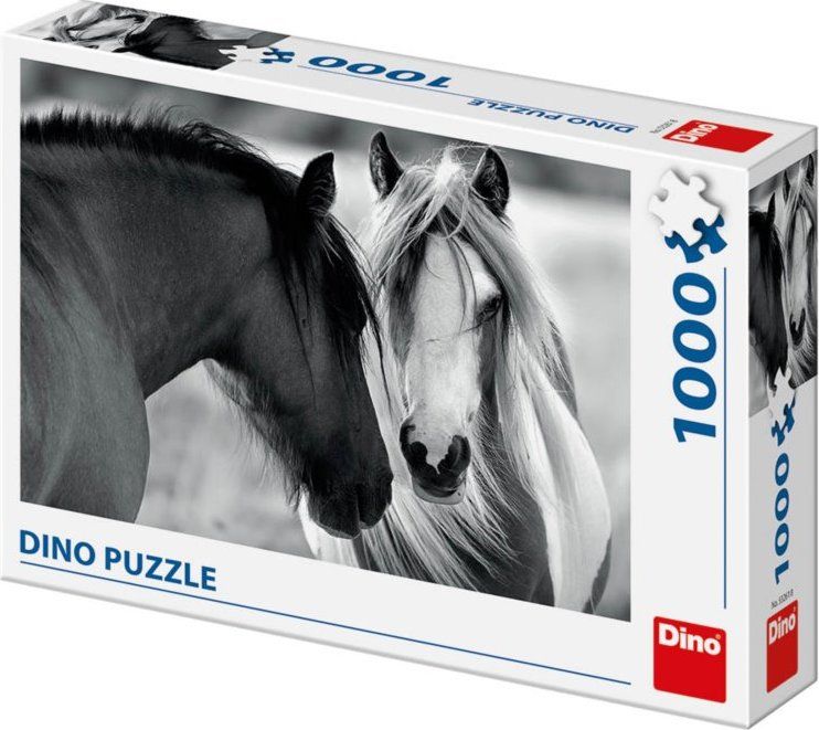 DINO Puzzle Koňská láska 1000 dílků - obrázek 2