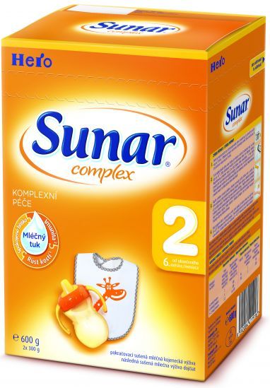 SUNAR Complex 2 (600 g) - kojenecké mléko - obrázek 1
