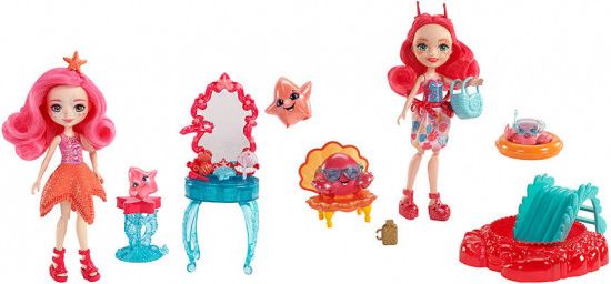 Mattel ENCHANTIMALS Vodní svět Starling Starfish Idyl a Rypple - obrázek 1