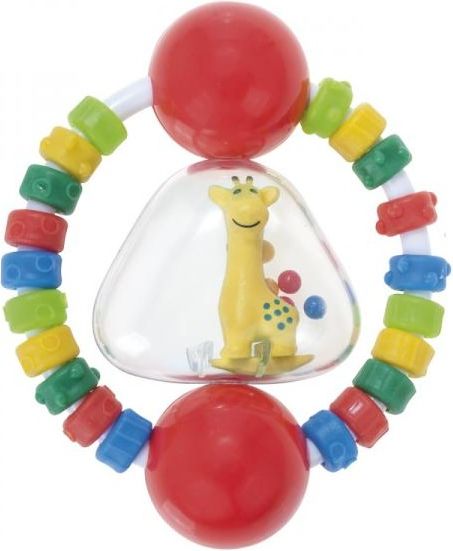 Chrastítko Canpol babies žirafa 2/325 červené - obrázek 1