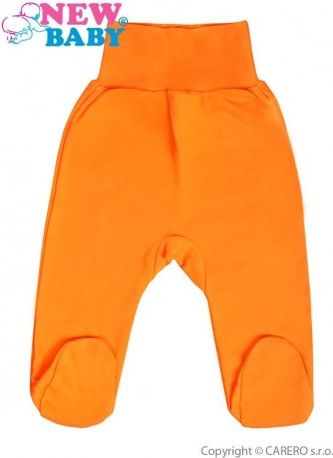 Kojenecké polodupačky New Baby oranžové, Oranžová, 50 - obrázek 1