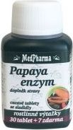 Medpharma Papaya enzym 37 tablet - obrázek 1