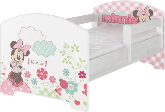 BabyBoo Dětská postel Disney , 160x80 + pěnová matrace zdarma - Minnie, D19 - obrázek 1